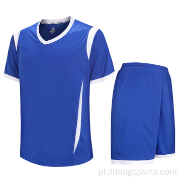 Jersey de futebol de camisa de futebol personalizada por atacado
